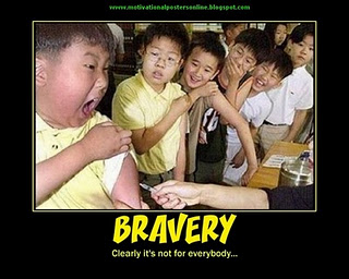 bravery asian kids shots motivational posters online funny