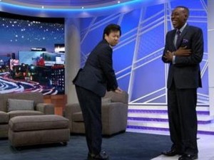 Margaret Cho and Ken Jeong Appear on The Arsenio Hall Show