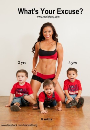 Model and Former Pageant Queen Maria Kang's Controversial Fitness Photo and Message