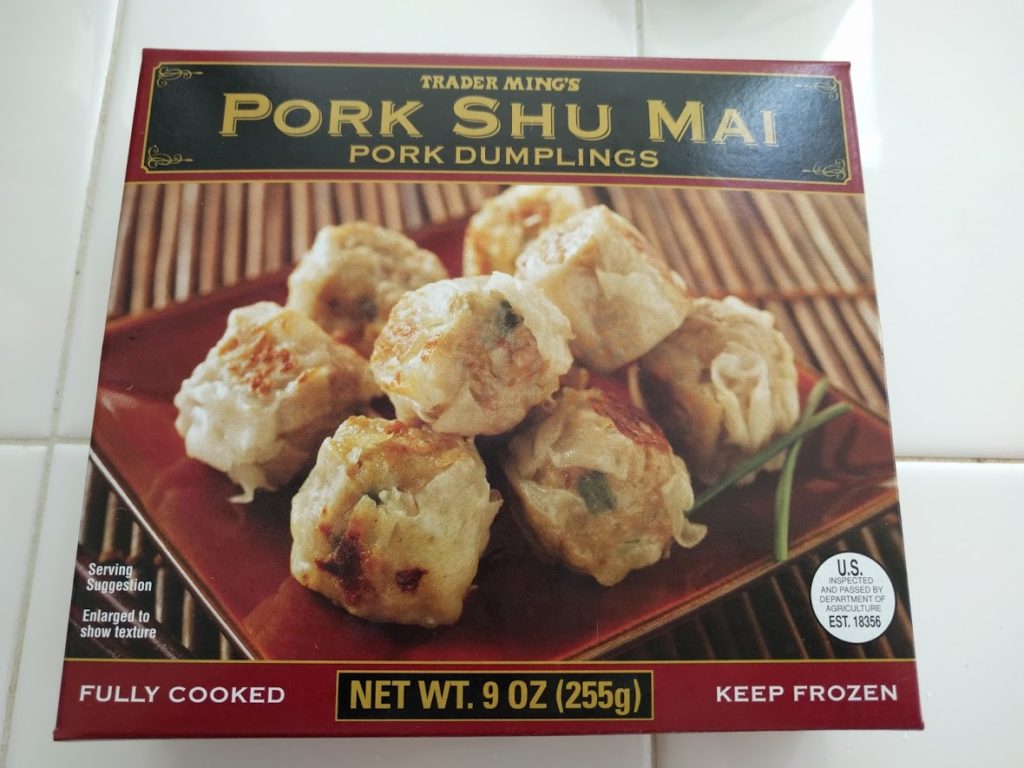 Asian American Frozen Foods Review Trader Joe’s Pork Shu Mai