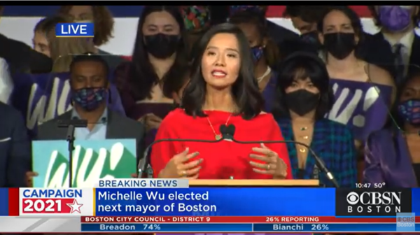 Taiwanese American Michelle Wu Elected Mayor of Boston – Makes History!