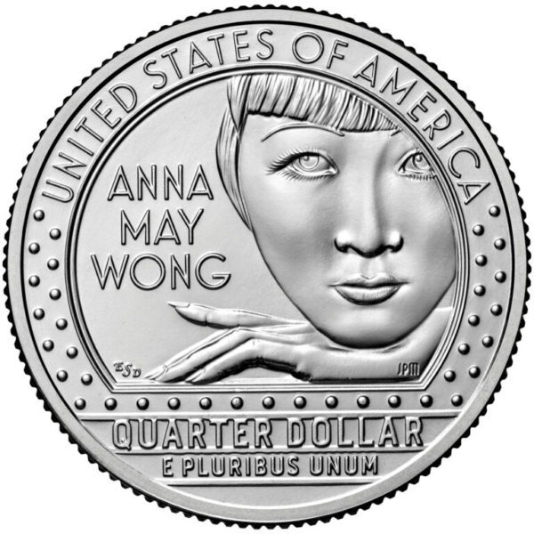 US Mint to Produce Anna May Wong Quarter