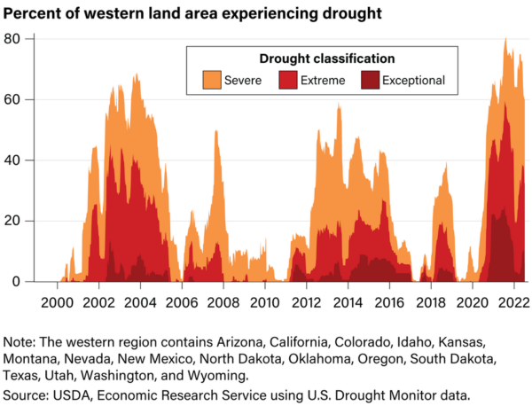 Asian American Medical Hazard:  US Western States Drought