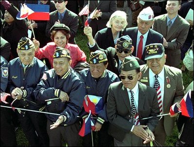 Filipino Veterans at the White House