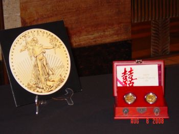 Commemorative set from the US Mint for 8-8-08