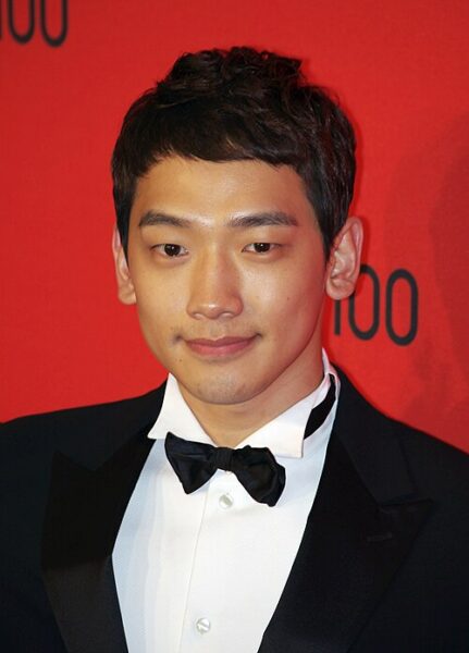 Rain in a tuxedo. Rain starred in Ninja Assassin