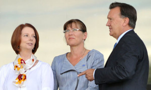 Julia Gillard and Tim Mathieson