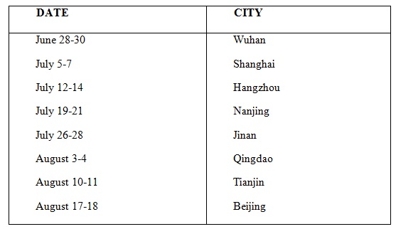 NBA_China_Summer_Schedule