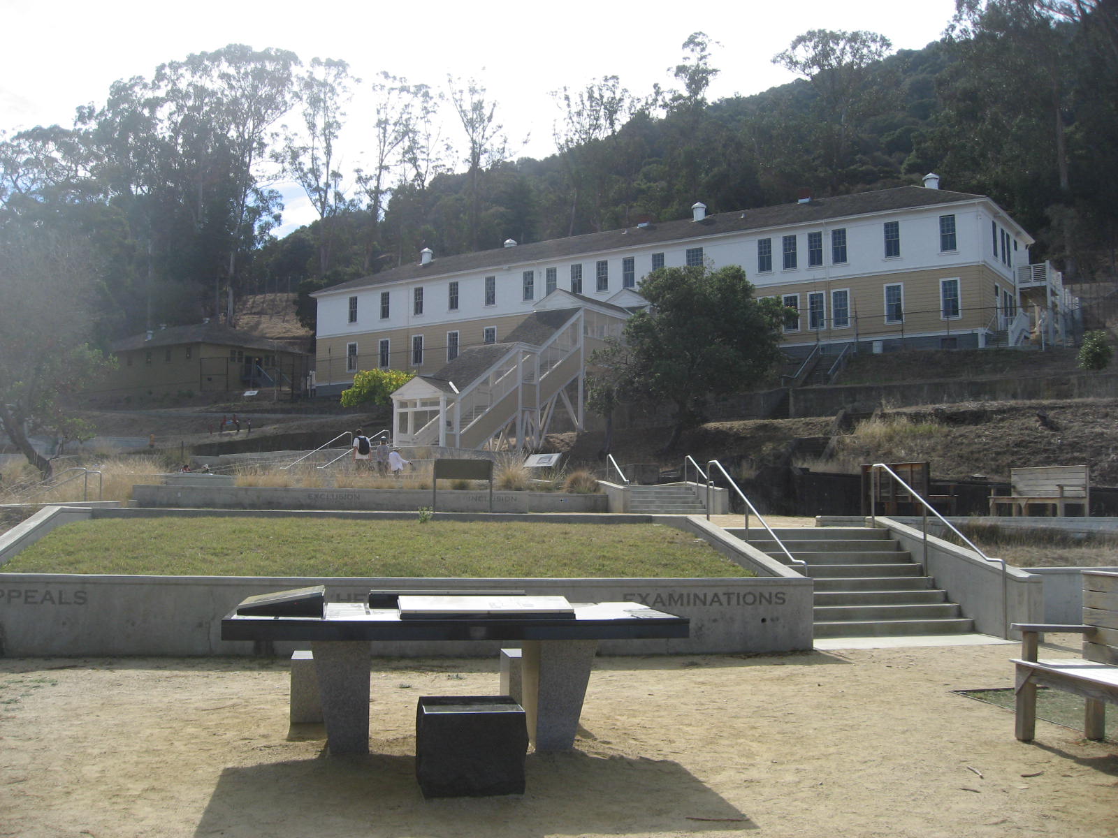 chinese immigrants angel island map