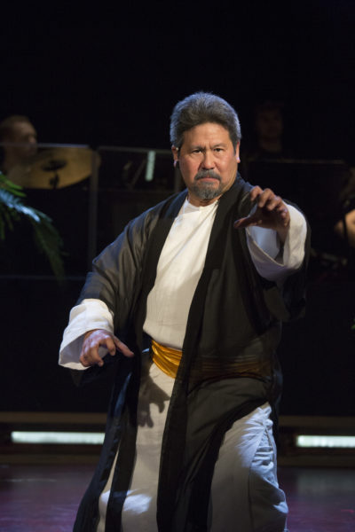 Scott Watanabe in Broadway Bounty Hunter at Barrington Stage Company, Photo by Scott Barrow