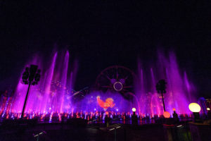 LUNAR NEW YEAR CELEBRATION Ð Guests will celebrate Lunar New Year with the new, six-minute feature called ÒHurry Home Ð Lunar New Year CelebrationÓ presented before ÒWorld of ColorÓ at Disney California Adventure Park. The heartwarming nighttime water show follows the journey of a Little Lantern returning home for the annual celebration, and features appearances by Mulan and Mushu. This year's Lunar New Year festivities are expanded for 17 days from Friday, Jan. 20 through Sunday Feb. 5, 2017, and pays tribute to the Year of the Rooster. (Richard Harbaugh/Disneyland)