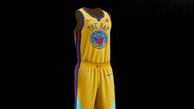 warriors chinese heritage jersey 2018