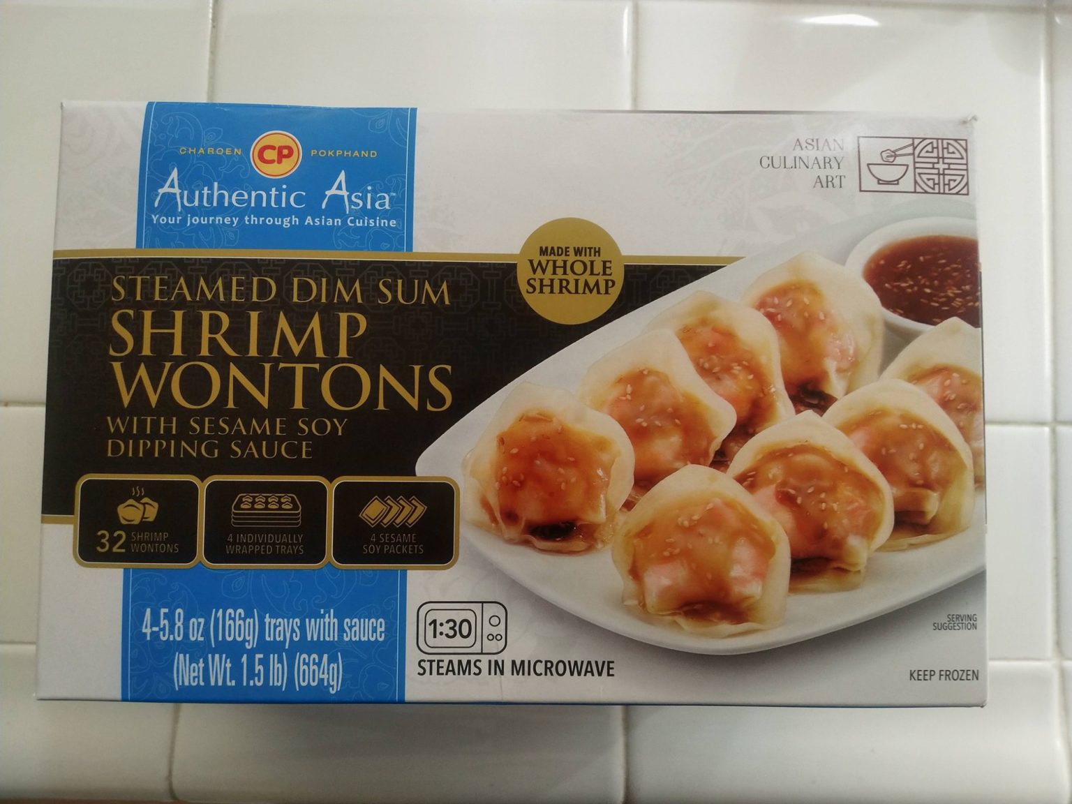 Asian American Frozen Foods CP’s Authentic Asia™’s ‘Shrimp Wontons