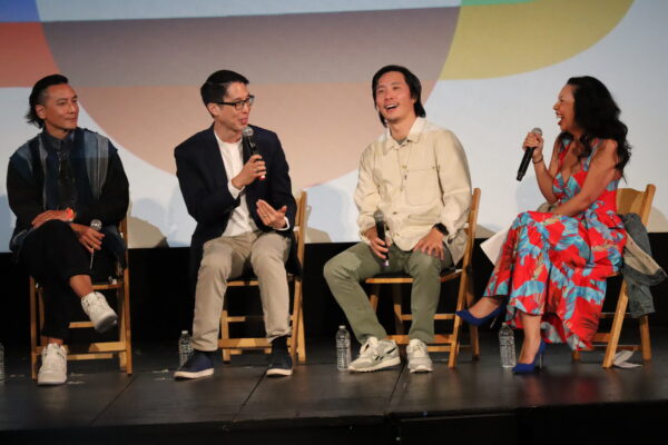 CAAMFest Panel Discussion, Daniel Wu, Gene Luen Yang, Kelvin Yu, Mariecar Mendoza