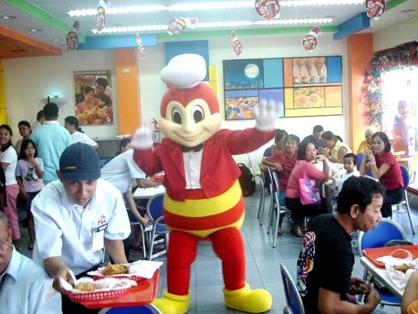 Filipino Fast Food Chain Jollibee mascot