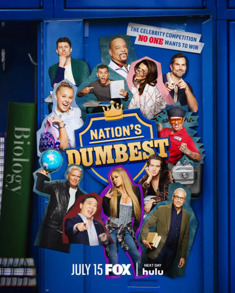 Ad for Nation's Dumbest on Fox showing celebrities including Andrew Yang