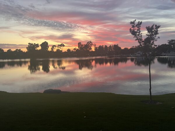 Sunset from Dear me from 2 years ago